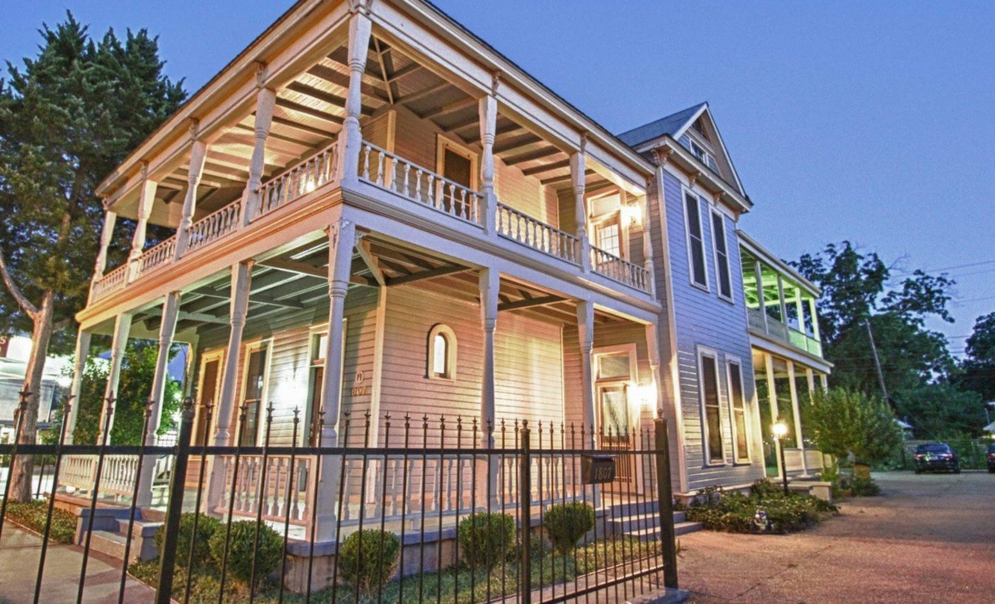 You’ll get a taste of Texas staying in our elegant Victorian mansion