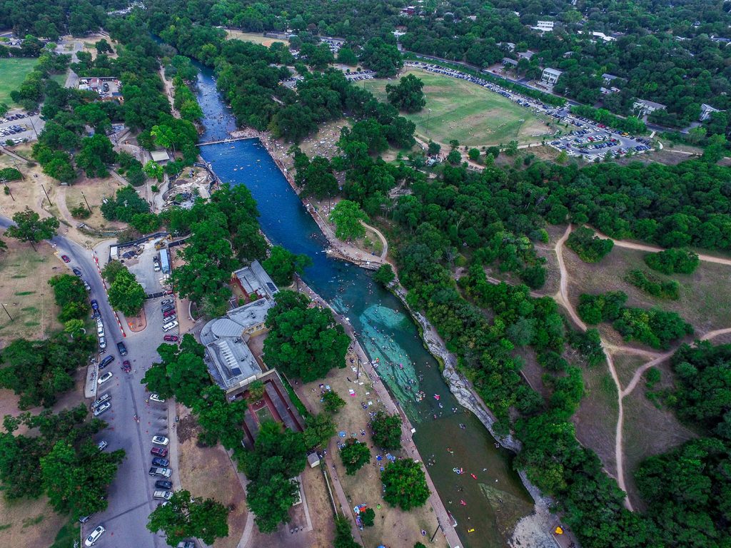 Barton Springs Pool - Austin, TX.