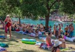 Springs therapy at Barton Springs Pool in Austin, TX.. Photo: Will Taylor - LostinAustin.org
