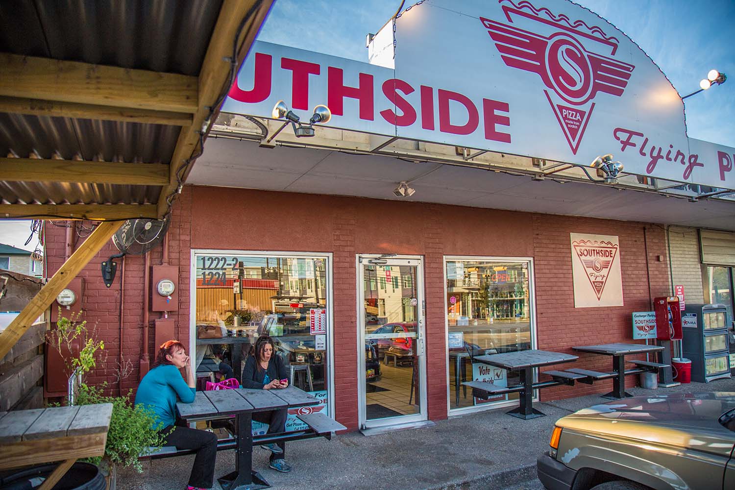Artisan quality pies at Southside Flying Pizza on South Lamar. Photo: Will Taylor