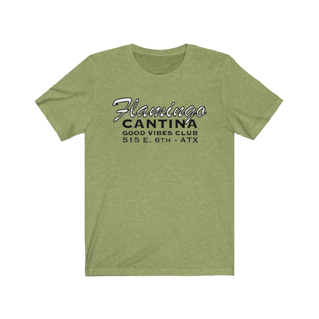 Flamingo Cantina T Shirt - 6th Street - Austin TX